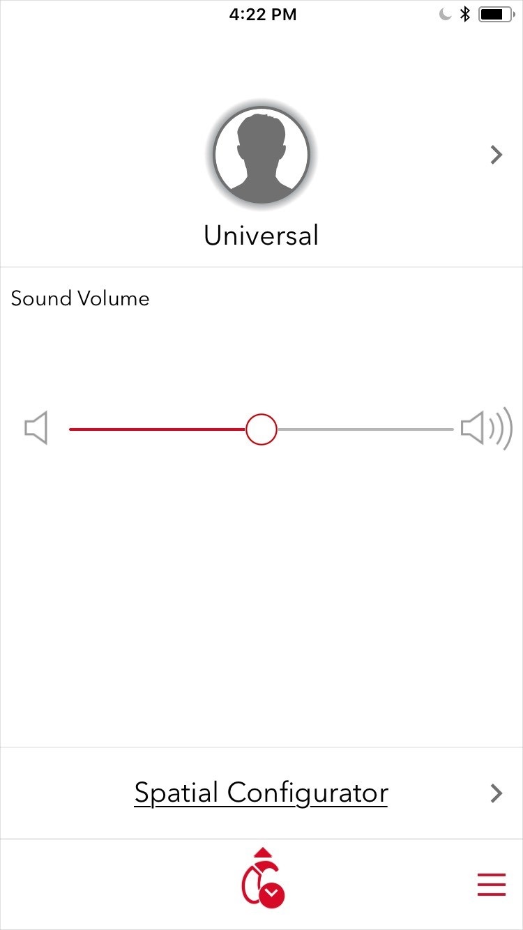 The myControl App serves three primary functions: remote control, streaming, and “fitness tracker” for hearing and communication.